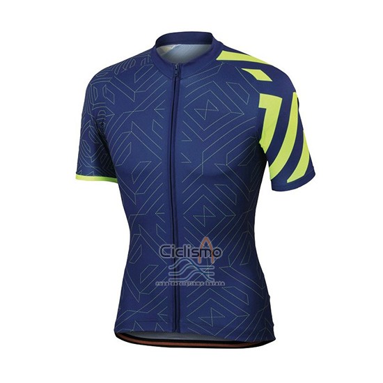 Sportful Prism APagado Ropa Ciclismo Culotte Corto 2018 Hombre Mangas Cortas Azul