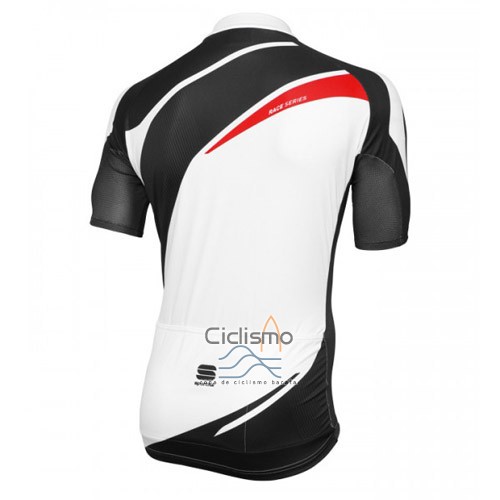 Sportful Ropa Ciclismo Culotte Corto 2016 Hombre Mangas Cortas Blanco y Negro