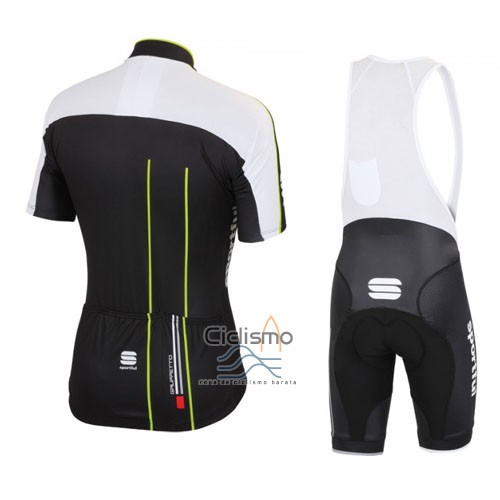 Sportful Ropa Ciclismo Culotte Corto 2016 Hombre Mangas Cortas Negro Verde