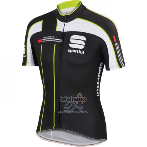 Sportful Ropa Ciclismo Culotte Corto 2016 Hombre Mangas Cortas Negro Verde
