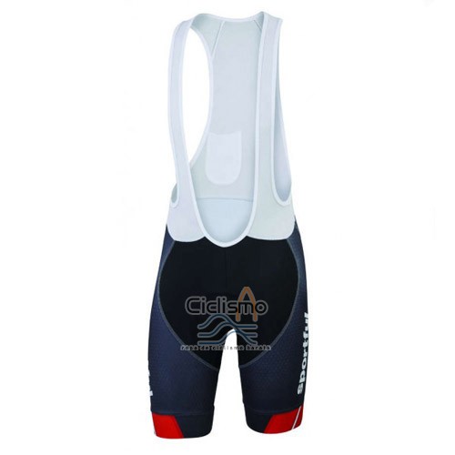 Sportful Ropa Ciclismo Culotte Corto 2016 Hombre Mangas Cortas Negro y Rojo