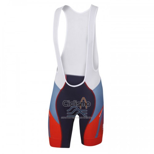 Sportful Ropa Ciclismo Culotte Corto 2016 Hombre Mangas Cortas Rojo y Azul