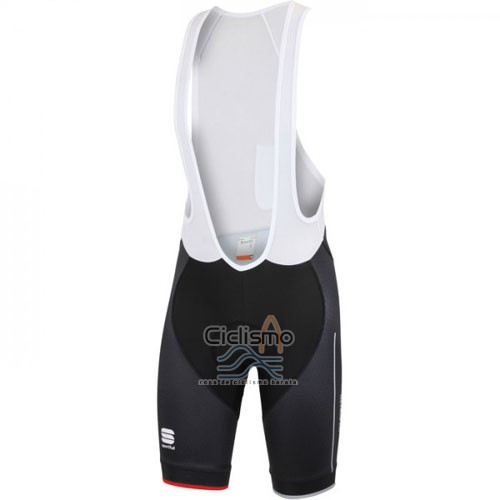 Sportful Ropa Ciclismo Culotte Corto 2016 Hombre Mangas Cortas Rojo y Blanco