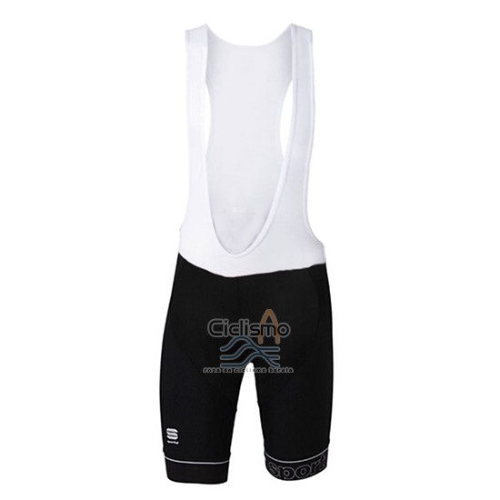 Sportful Ropa Ciclismo Culotte Corto 2017 Hombre Mangas Cortas Negro y Rojo