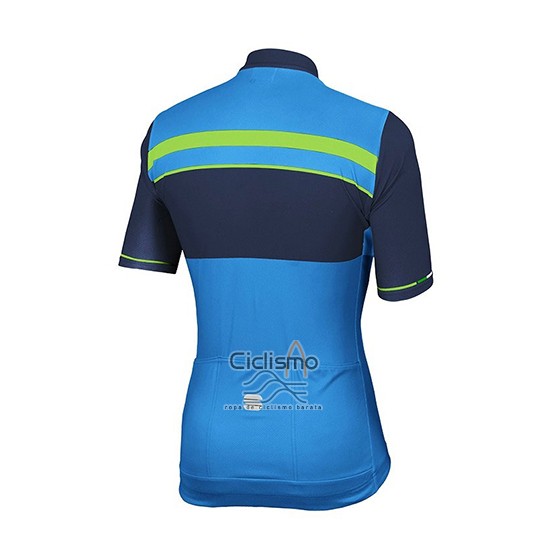 Sportful Ropa Ciclismo Culotte Corto 2018 Hombre Mangas Cortas Azul