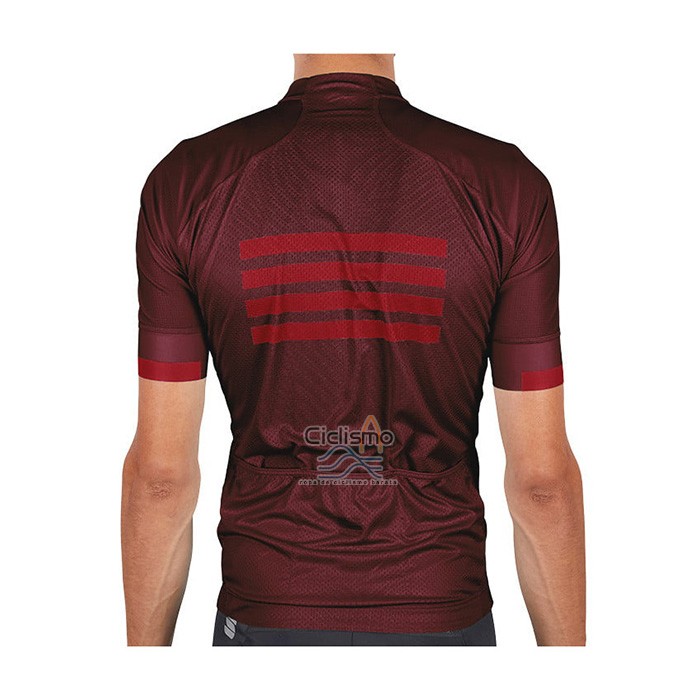Sportful Ropa Ciclismo Culotte Corto 2021 Hombre Mangas Cortas APagado Rojo