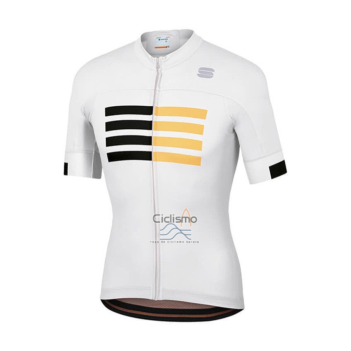 Sportful Ropa Ciclismo Culotte Corto 2021 Hombre Mangas Cortas Blanco