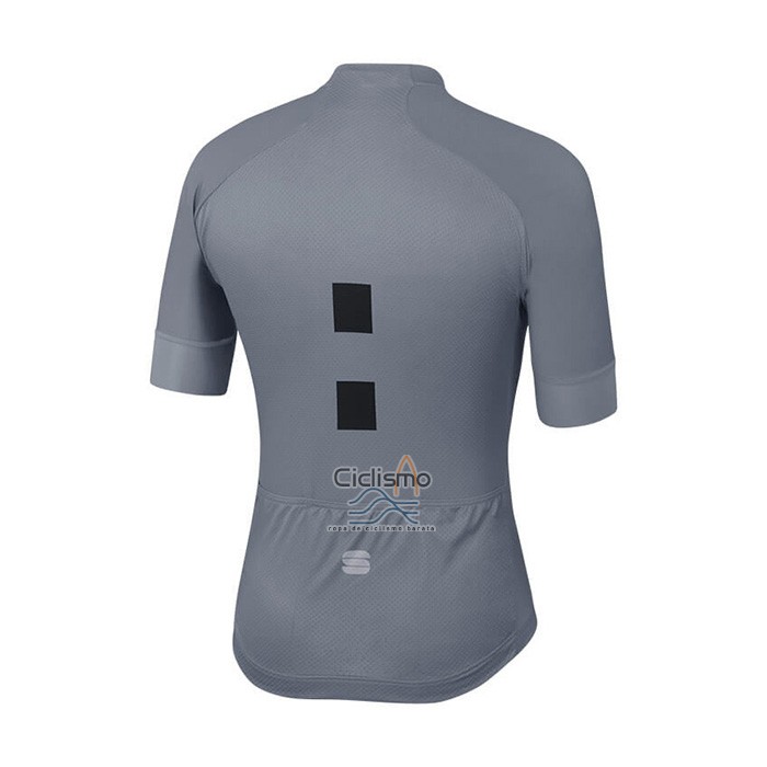 Sportful Ropa Ciclismo Culotte Corto 2021 Hombre Mangas Cortas Gris Naranja