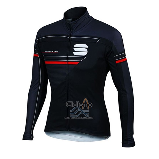 Sportful Ropa Ciclismo Culotte Largo 2016 Hombre Mangas Largas Azul y Negro