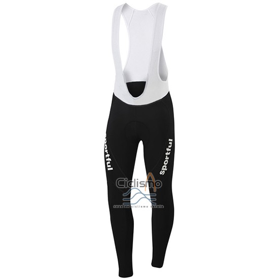 Sportful Ropa Ciclismo Culotte Largo 2016 Hombre Mangas Largas Blanco