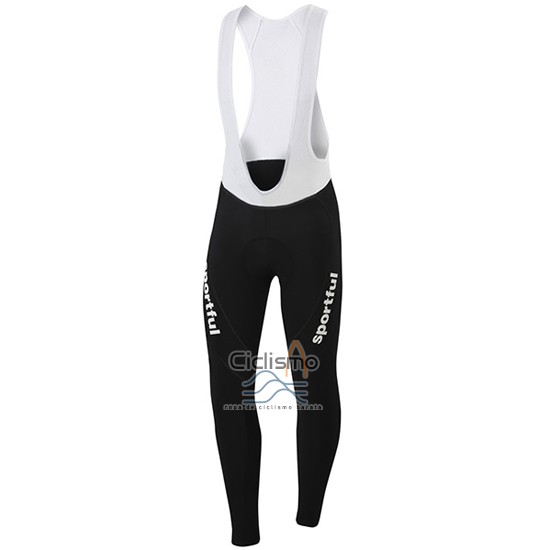 Sportful Ropa Ciclismo Culotte Largo 2016 Hombre Mangas Largas Negro y Azul
