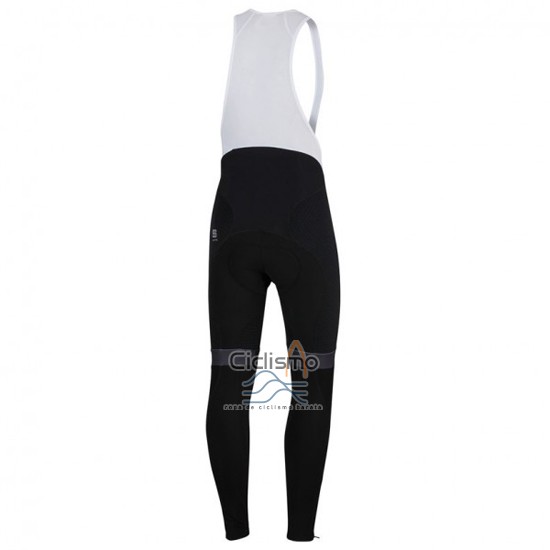 Sportful Ropa Ciclismo Culotte Largo 2016 Hombre Mangas Largas Negro y Rojo
