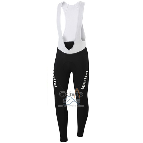 Sportful Ropa Ciclismo Culotte Largo 2016 Hombre Mangas Largas Verde y Negro