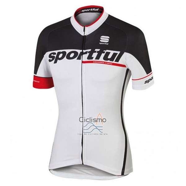 Sportful Sc Ropa Ciclismo Culotte Corto 2017 Hombre Mangas Cortas Blanco
