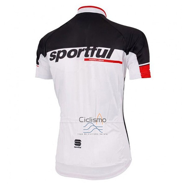 Sportful Sc Ropa Ciclismo Culotte Corto 2017 Hombre Mangas Cortas Blanco
