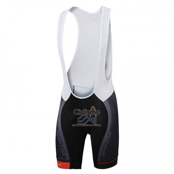 Sportful Sc Ropa Ciclismo Culotte Corto 2017 Hombre Mangas Cortas Blanco y Naranja