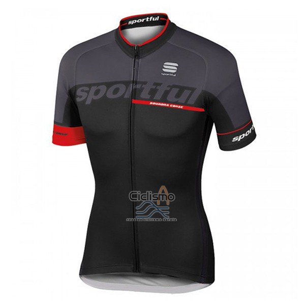 Sportful Sc Ropa Ciclismo Culotte Corto 2017 Hombre Mangas Cortas Negro