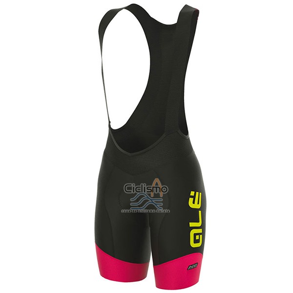 Ale R-ev1 Master Ropa Ciclismo Culotte Corto 2017 Mujer Mangas Cortas Negro y Rojo