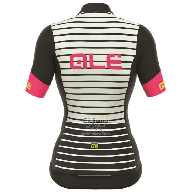Ale Ropa Ciclismo Culotte Corto 2018 Mujer Mangas Cortas Blanco
