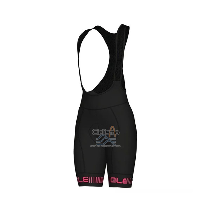 Ale Ropa Ciclismo Culotte Corto 2021 Mujer Mangas Cortas Azul Fucsia