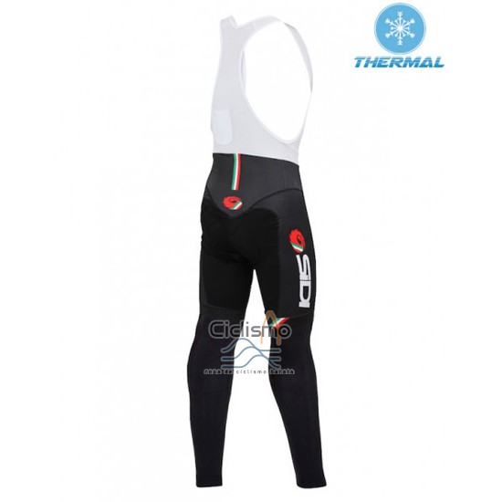 Castelli Ropa Ciclismo Culotte Largo 2016 Mujer Mangas Largas Profundo Negro