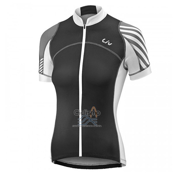 Liv Pro Ropa Ciclismo Culotte Corto 2017 Mujer Mangas Cortas Negro