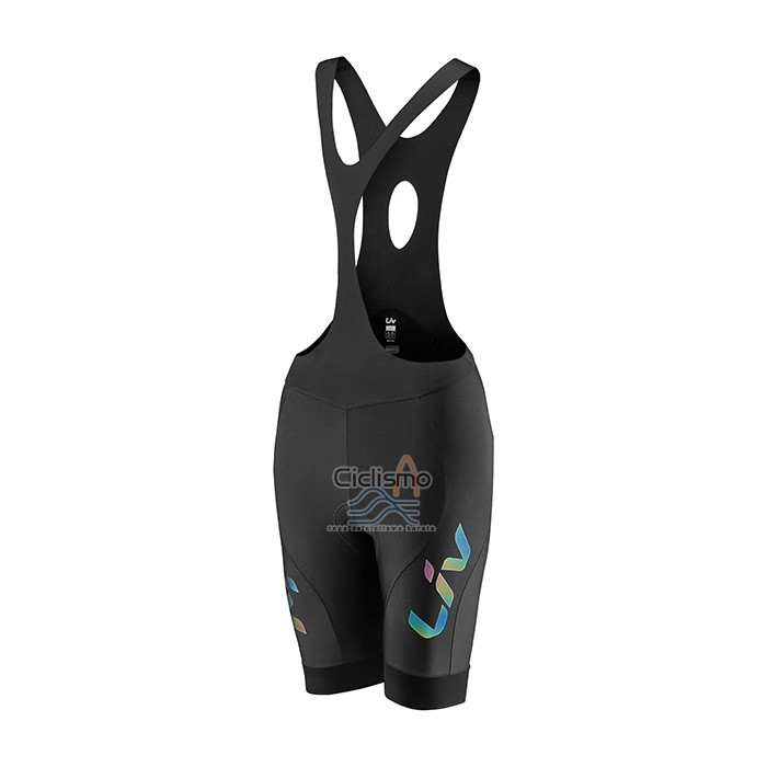 Liv Ropa Ciclismo Culotte Corto 2021 Mujer Mangas Cortas Negro