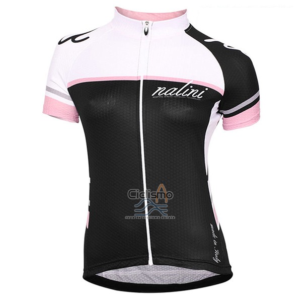 Nalini Ropa Ciclismo Culotte Corto 2017 Mujer Mangas Cortas Blanco y Negro