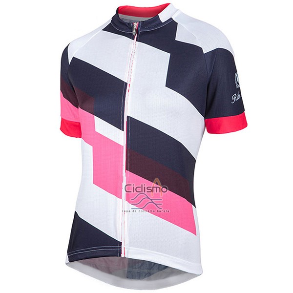 Nalini Stripe Ropa Ciclismo Culotte Corto 2017 Mujer Mangas Cortas Rosa y Negro