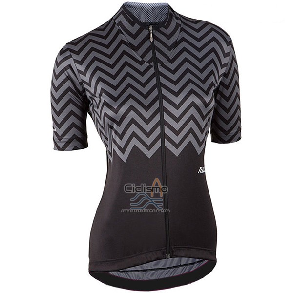 Nalini Wave Ropa Ciclismo Culotte Corto 2017 Mujer Mangas Cortas Negro