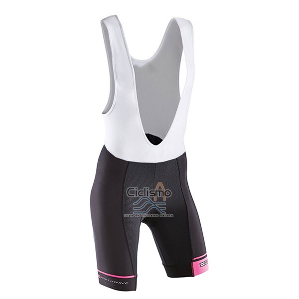 Northwave Ropa Ciclismo Culotte Corto 2017 Mujer Mangas Cortas Negro y Azul