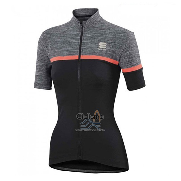 Sportful Ropa Ciclismo Culotte Corto 2017 Mujer Mangas Cortas Giara Negro
