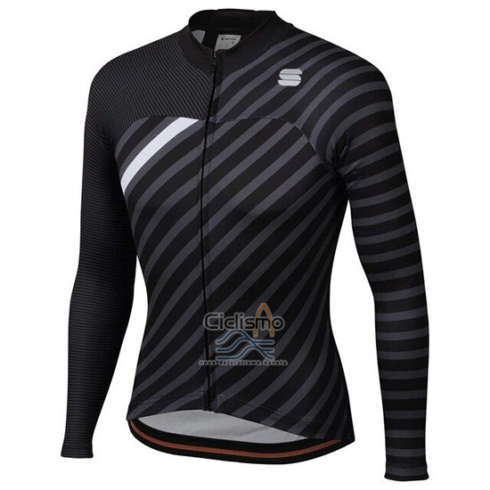 Sportful Ropa Ciclismo Culotte Largo 2020 Mujer Mangas Largas Negro Blanco